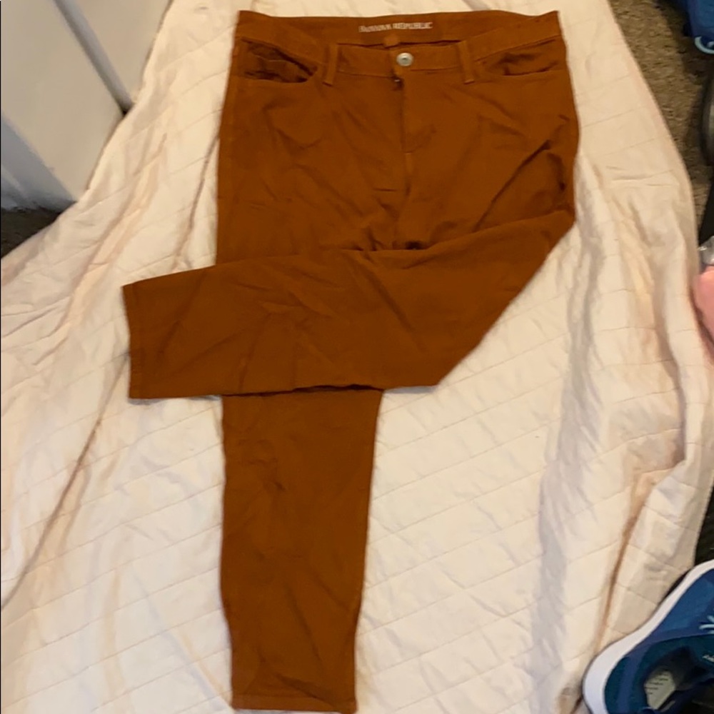 Banana Republic burnt orange pants